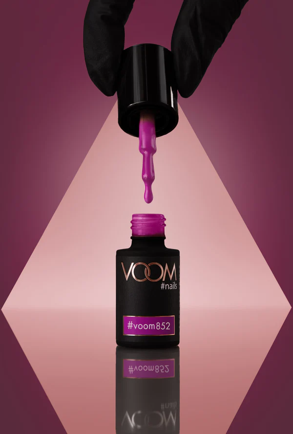 Neonowy lakier hybrydowy #voom852 PURPLEICIOUS 5 ml